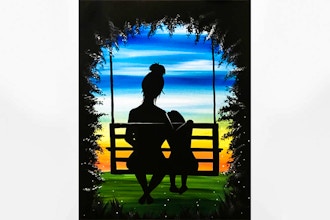 Paint Nite: A Mother's Love is Eternal